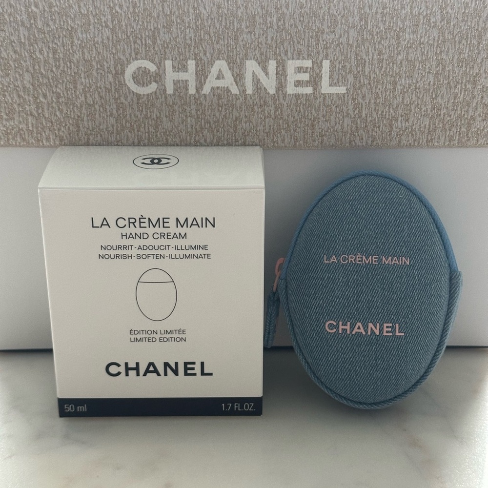 Chanel DENIM La Creme Main Hand Cream 2026 Spring Limited Edition.
